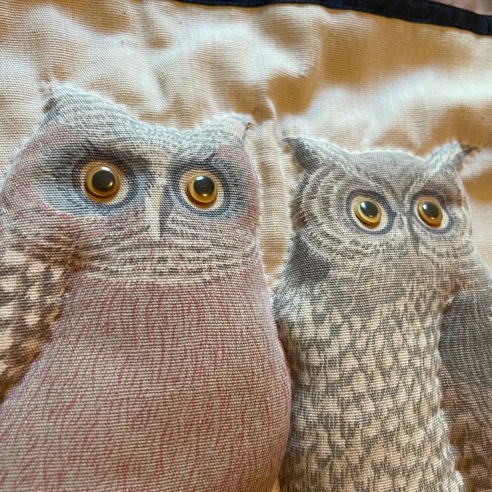 Handmade Puff Owl 20